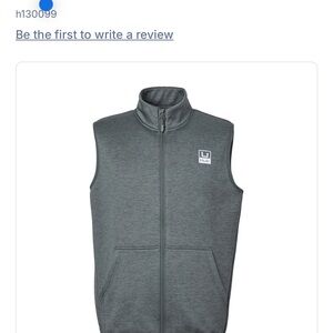HUK Men's Volcanic Ash Heather Cold Front Vest